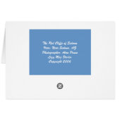 The Red Cliffs of Sedona--Card (Back Horizontal)