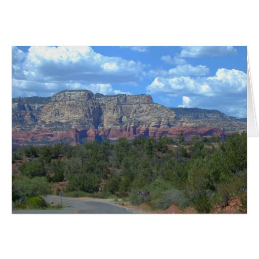 The Red Cliffs of Sedona--Card Cards (Front Horizontal)