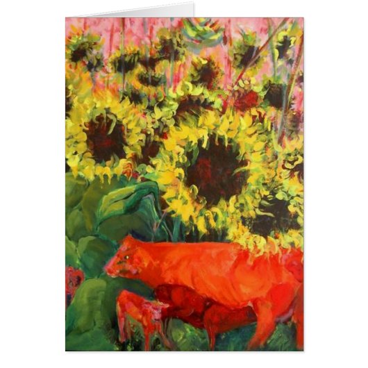 THE RED COWS CARDS (Front)