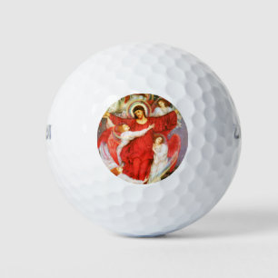 The Red Cross (Crucifixion of Jesus Christ) Golf Balls