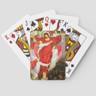 The Red Cross (Crucifixion of Jesus Christ) Poker Cards
