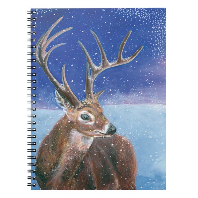 The red deer (Cervus elaphus)  Notebook (Front)