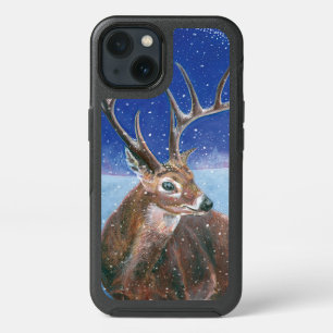 The red deer (Cervus elaphus)  iPhone 13 Case