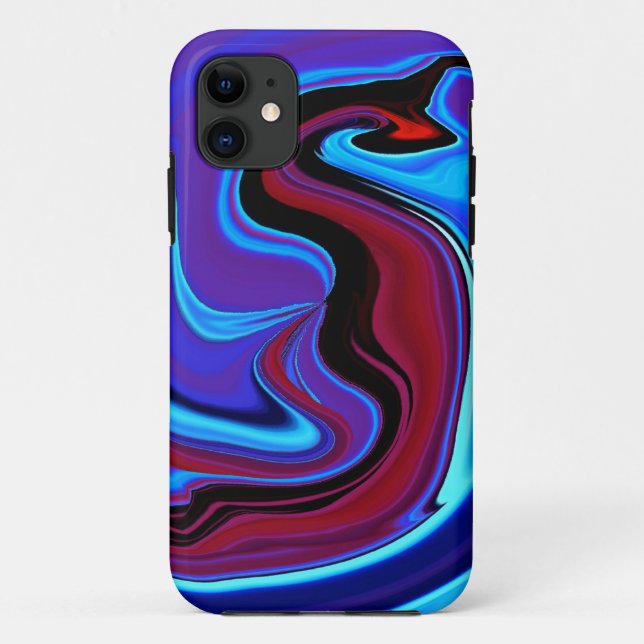 The Red Dragon Abstract Case-Mate iPhone Case (Back)