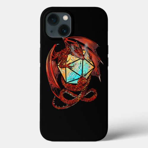 The Red Dragon Cool Dungeon iPhone 13 Case