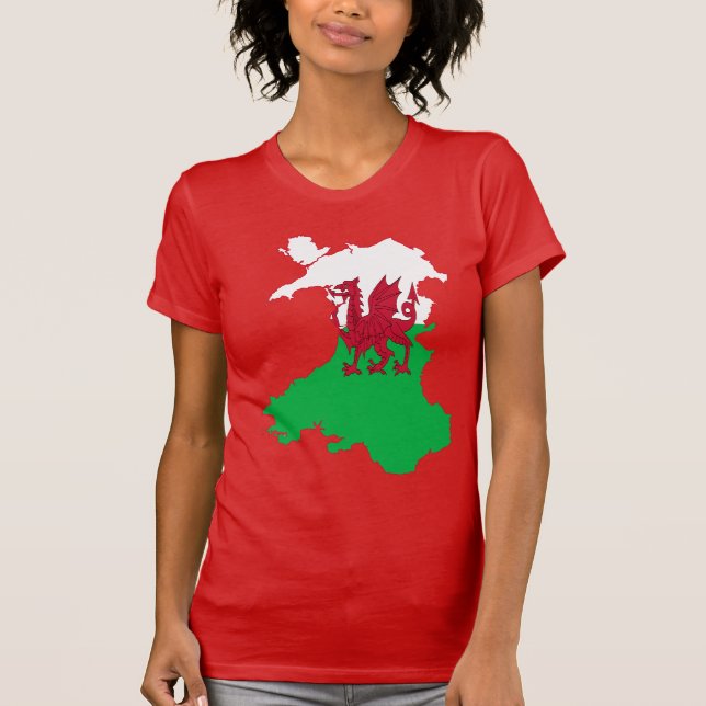 The Red Dragon Will Show The Way T-Shirt (Front)