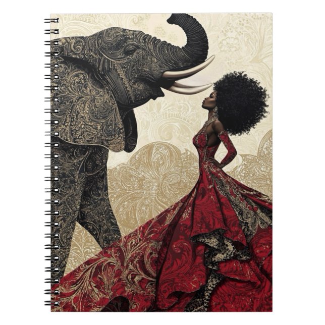 The Red Elephant Edition11 Notebook (Front)