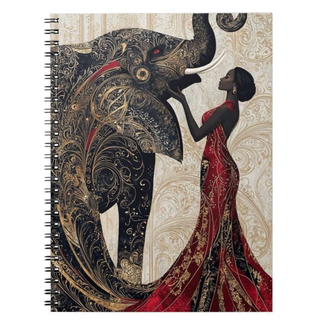 The Red Elephant Edition1 Notebook (Front)