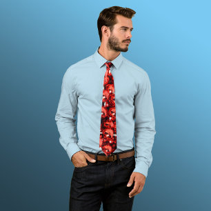 The Red Garland Neck Tie
