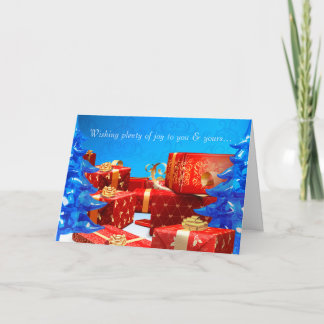 The Red Gifts Greeting Card