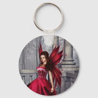 The Red Glamour Fairy Keychain