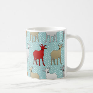 The Red Goat Coffee Mug