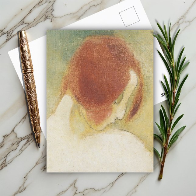 The red haired Girl, Helene Schjerfbeck  Postcard (Creator Uploaded)