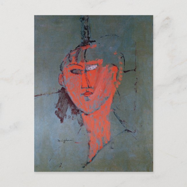 The Red Head, c.1915 Postcard (Front)