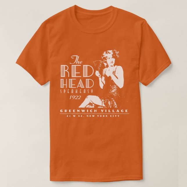 The Red Head T-Shirt (Design Front)