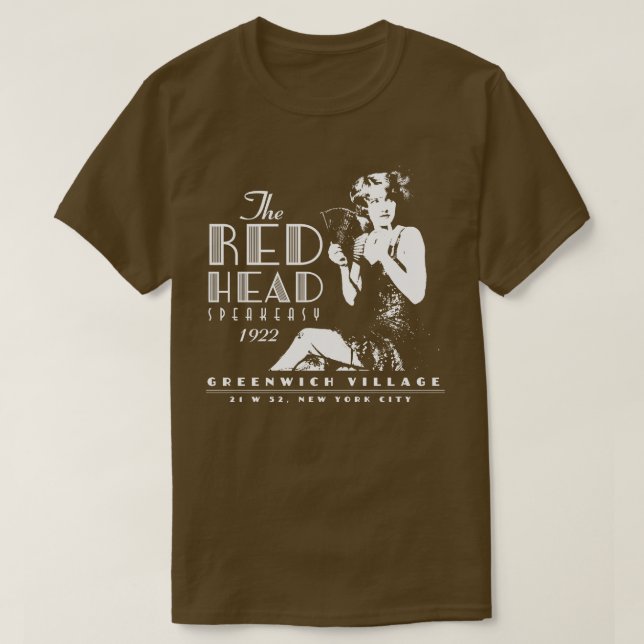 The Red Head T-Shirt (Design Front)
