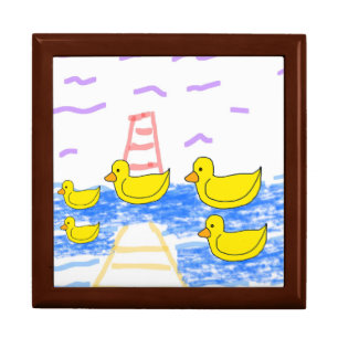 The Red Lighthouse and the Yellow Duck Pier Gift Box