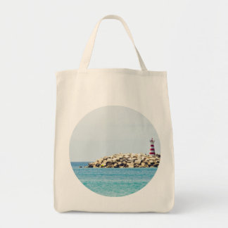 The Red Lighthouse Summer Tote Bag