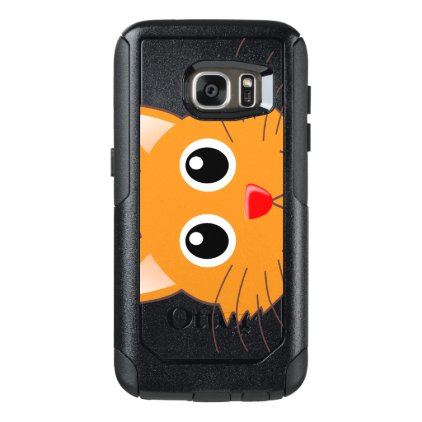 The red-nosed orange Cat OtterBox Samsung Galaxy S7 Case