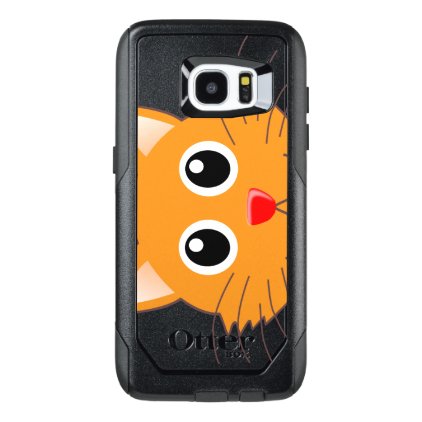 The red-nosed orange Cat OtterBox Samsung Galaxy S7 Edge Case