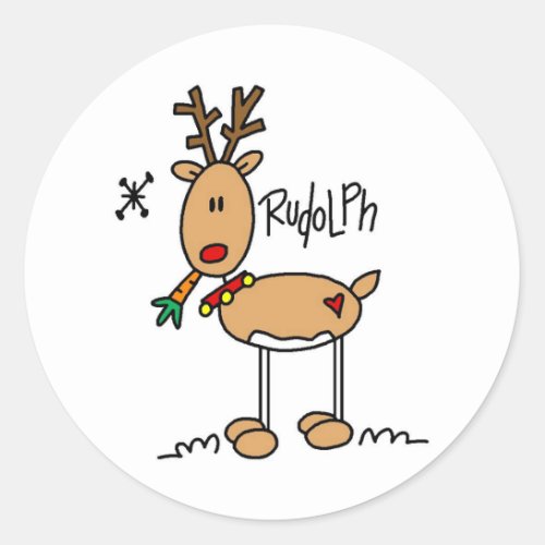 The Red Nosed Reindeer Sticker