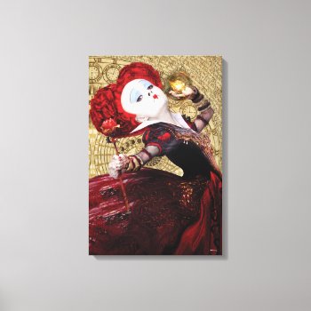 The Red Queen | Adventures In Wonderland 2 Canvas Print by AliceLookingGlass at Zazzle
