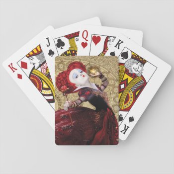 The Red Queen | Adventures In Wonderland 2 Playing Cards by AliceLookingGlass at Zazzle