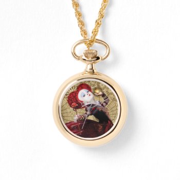 The Red Queen | Adventures In Wonderland Watch by AliceLookingGlass at Zazzle
