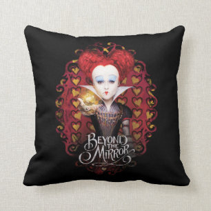 The Red Queen Beyond the Mirror 2 Throw Pillow