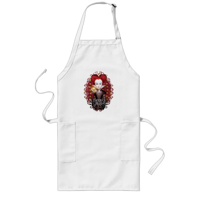 The Red Queen | Beyond the Mirror Long Apron (Front)