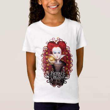 The Red Queen | Beyond The Mirror T-shirt by AliceLookingGlass at Zazzle
