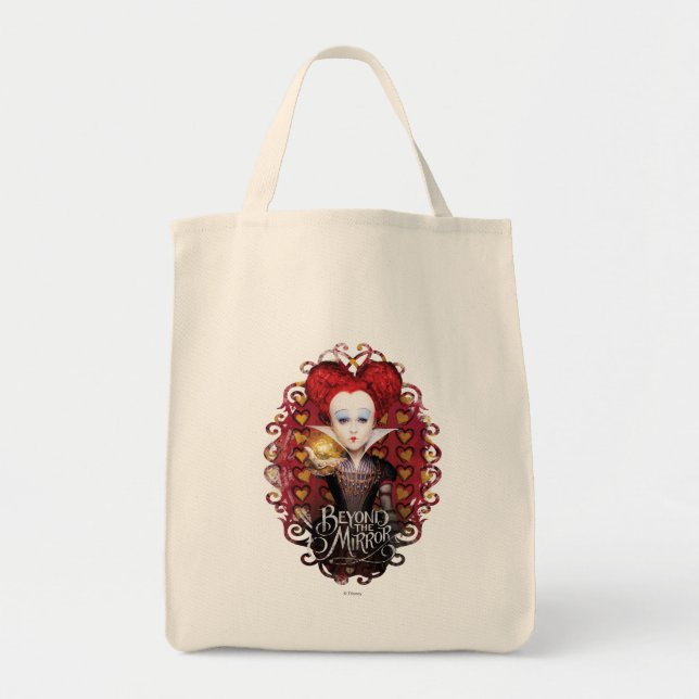 The Red Queen | Beyond the Mirror Tote Bag (Front)