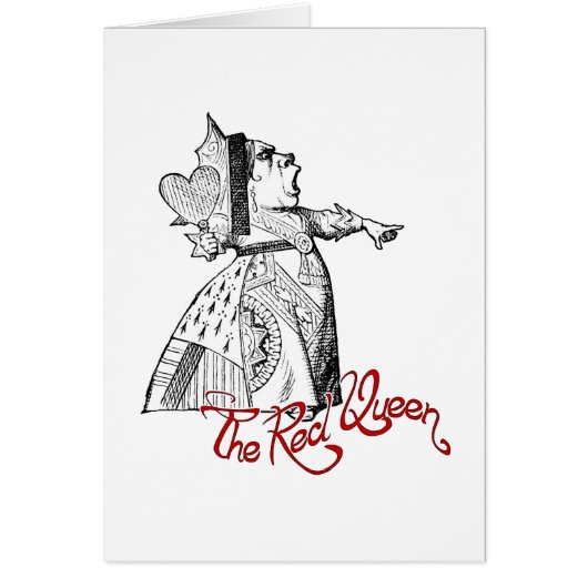 The Red Queen Cards (Front)