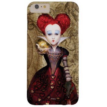 The Red Queen | Don't Be Late 2 Barely There Iphone 6 Plus Case by AliceLookingGlass at Zazzle