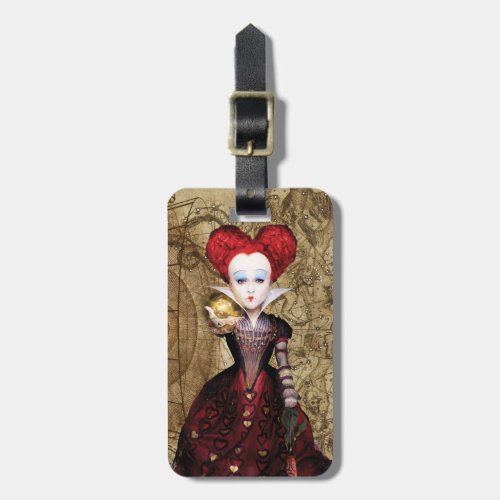 The Red Queen  Dont be Late 2 Luggage Tag