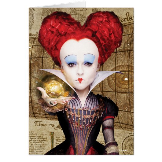 The Red Queen | Don't be Late Cards (Front)