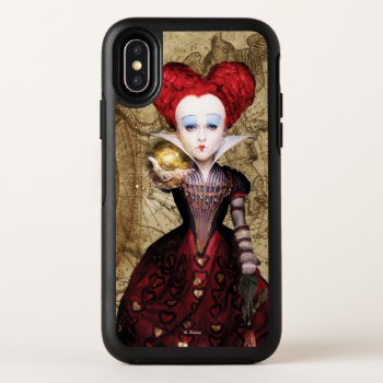 The Red Queen | Don't Be Late Otterbox Symmetry Iphone X Case by AliceLookingGlass at Zazzle