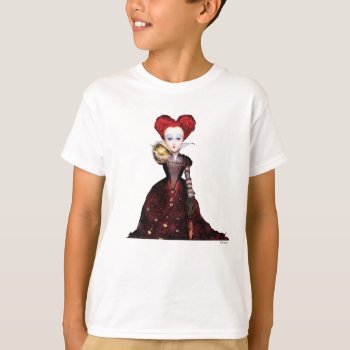 The Red Queen | Don't Be Late T-shirt by AliceLookingGlass at Zazzle