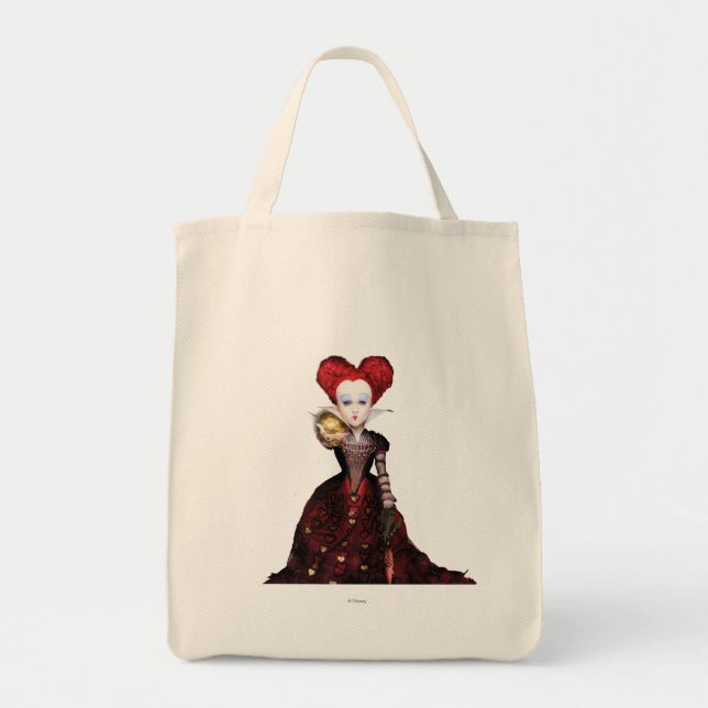 The Red Queen | Don't be Late Tote Bag (Front)