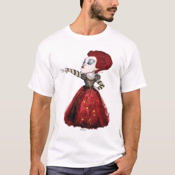 The Red Queen | Off With His Head 2 T-shirt by AliceLookingGlass at Zazzle