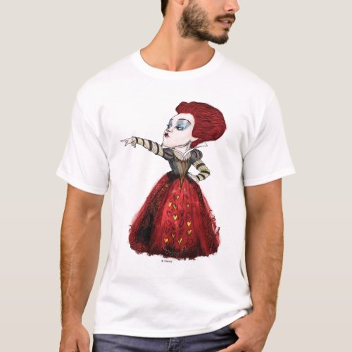 The Red Queen  Off with his Head 2 T_Shirt