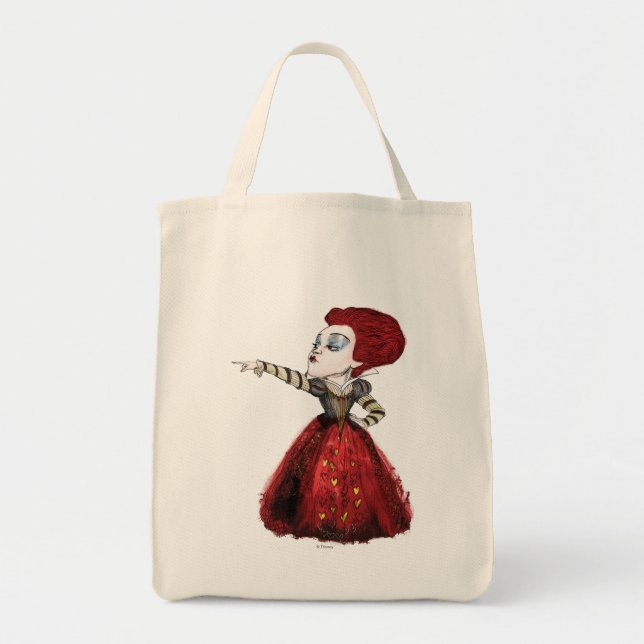 The Red Queen | Off with his Head 2 Tote Bag (Front)