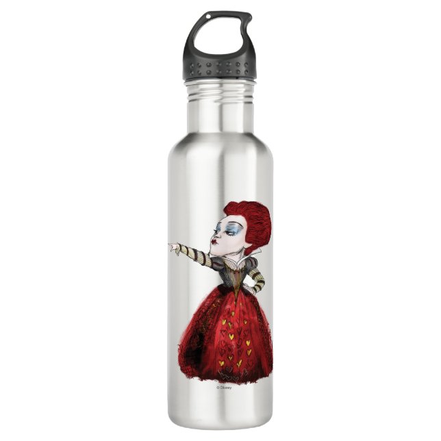 The Red Queen | Off with his Head 2 Water Bottle (Front)