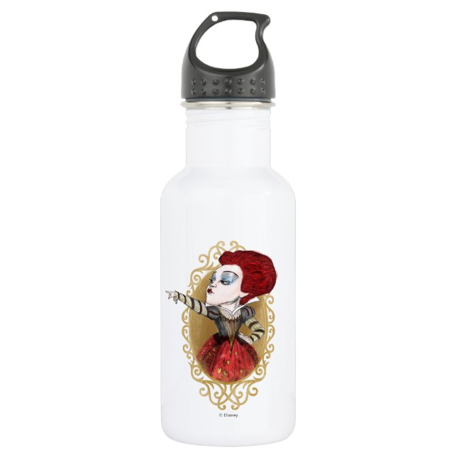 The Red Queen | Off with his Head Water Bottle (Front)
