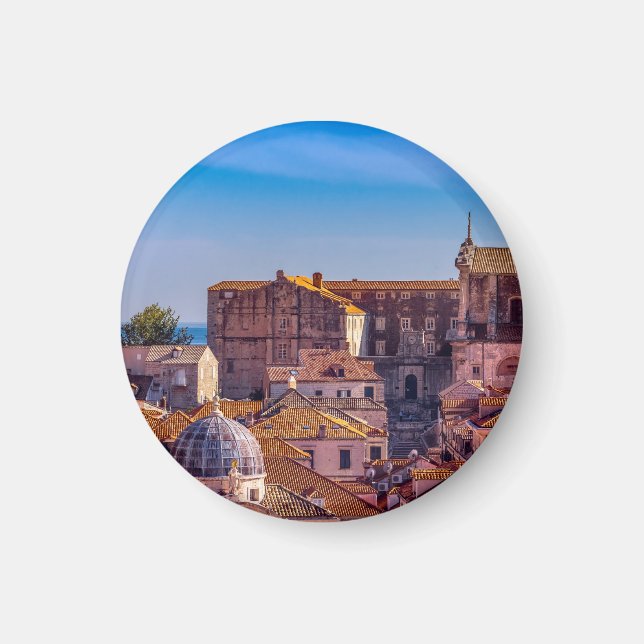 The red roofs from Dubrovnik Magnet (Front)