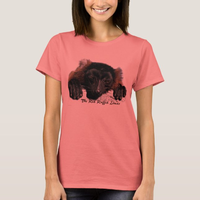 The Red Ruffed Lemur T-Shirt (Front)