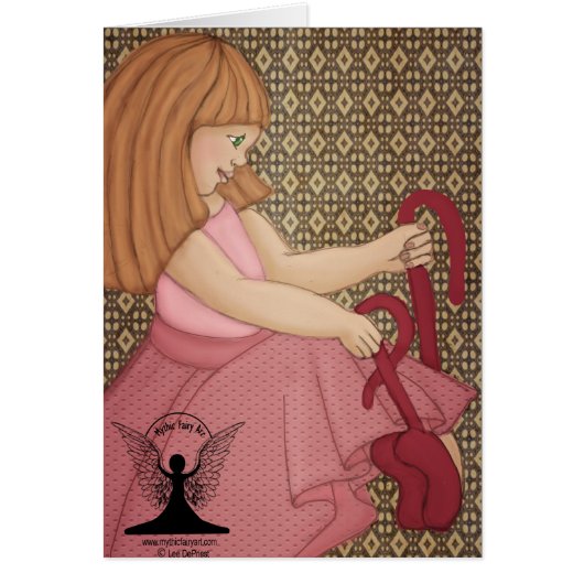 The Red Shoes Fairy Tale Cards (Front)