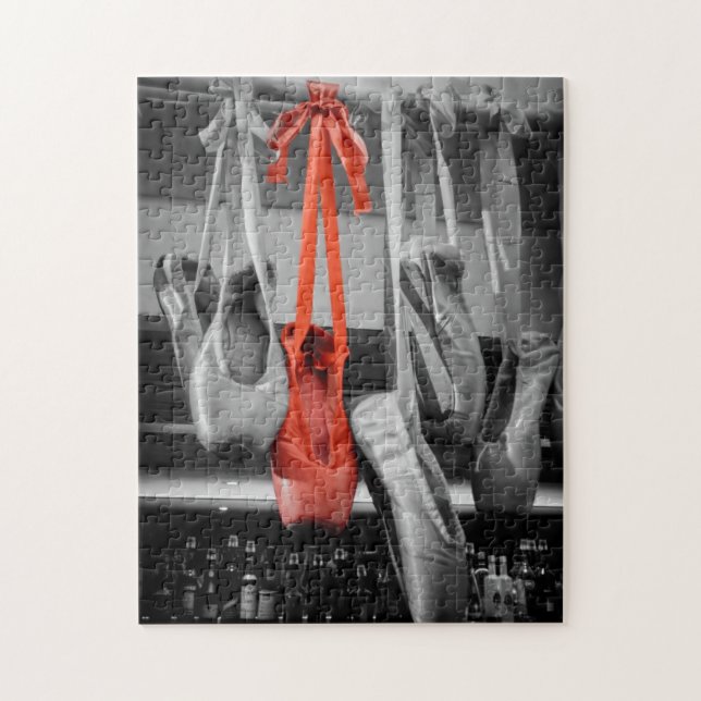 The Red Slipper Jigsaw Puzzle (Vertical)