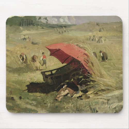 The Red Sunshade c1860 Mouse Pad