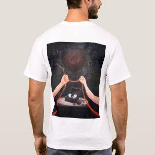 The Red Thread of Fate Dark Aesthetic T-Shirt